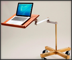Cantilevered Laptop Desks