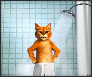 Puss in Boots Old Spice Spoof