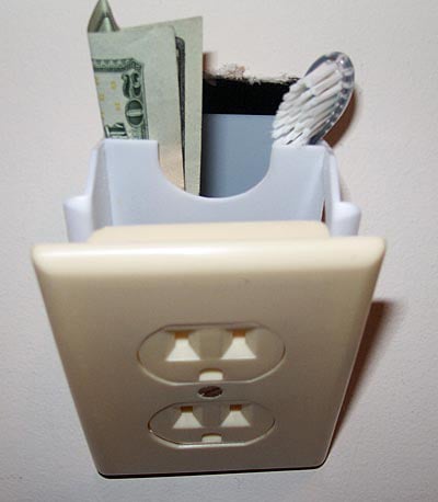 Hidden Wall Outlet Safe