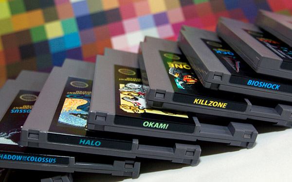 72 Pins NES Cartridge Art