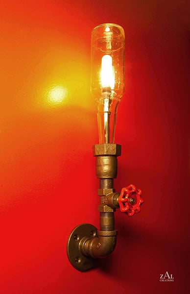 Bottle & Plumbing Lamps