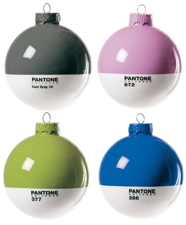 Pantone Xmas Ornaments