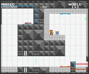 Mario x Portal: Speedrun