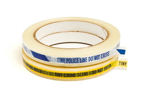 Tiny Police & Crime Scene Tape