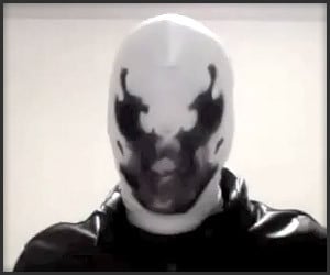 The Moving Rorschach Mask