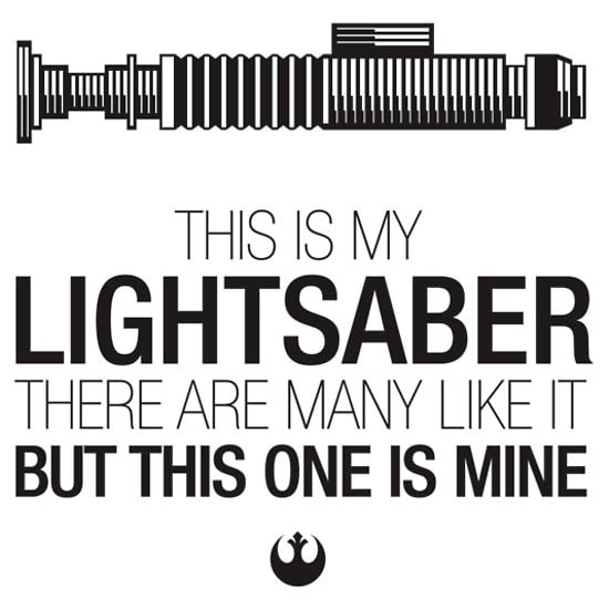 This is My Lightsaber Tee