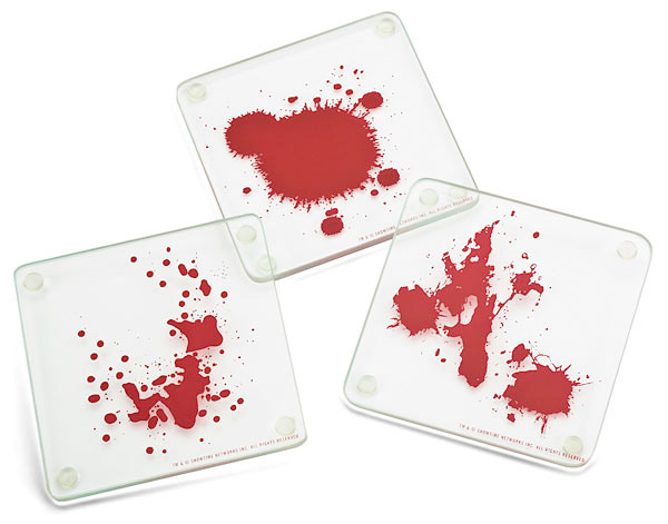 Dexter Blood Slide Coasters