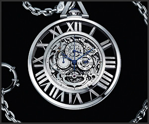 Cartier Skeleton Pocket Watch