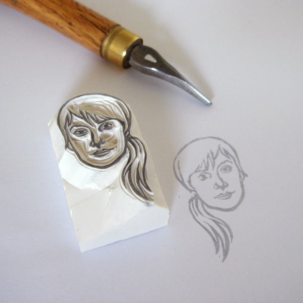 Custom Portrait Stamp
