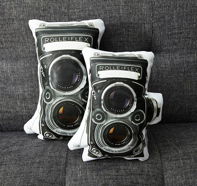 Vintage Camera Canvas Pillows