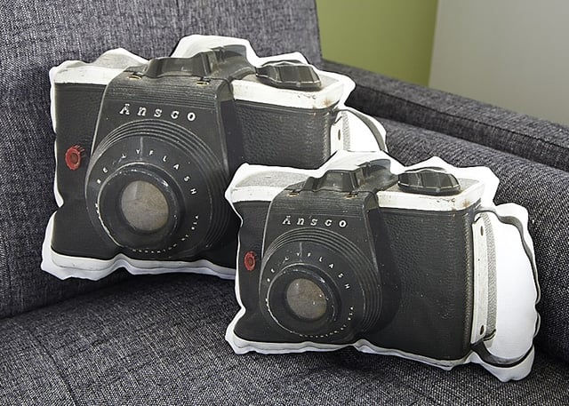Vintage Camera Canvas Pillows