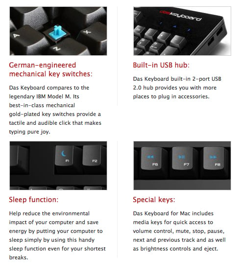 Das Keyboard Model S for Mac