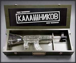 Kalashnikov Vodka AK 47 Bottle