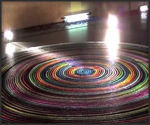 Largest Domino Spiral