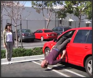 Nathan’s Car Door Stunts