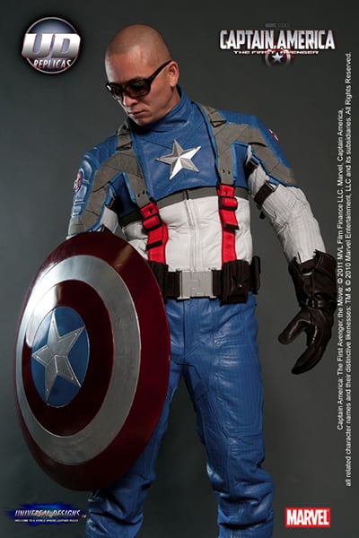 Capt. America Motorcycle Suit