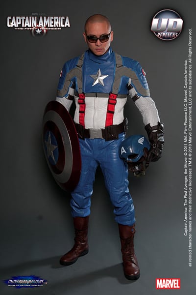 Capt. America Motorcycle Suit