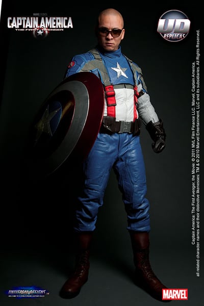 Capt. America Motorcycle Suit