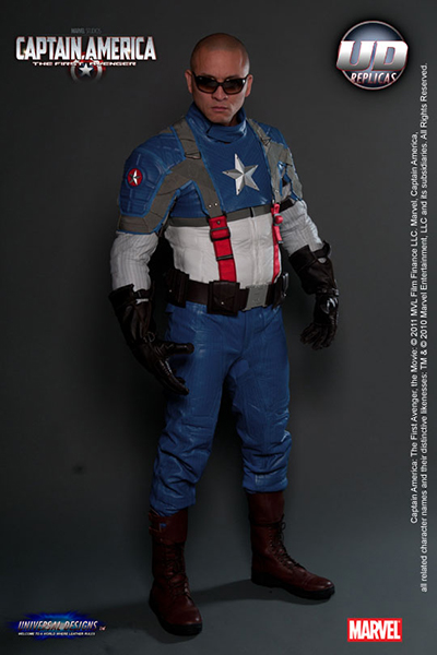 Capt. America Motorcycle Suit