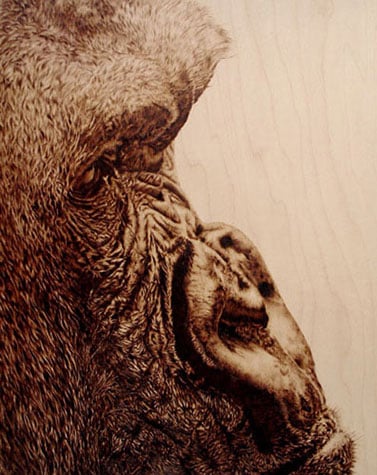 Julie Bender’s Pyrography