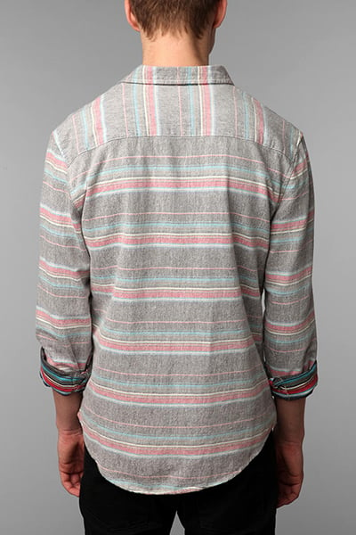 Abel Brown Serape Shirt