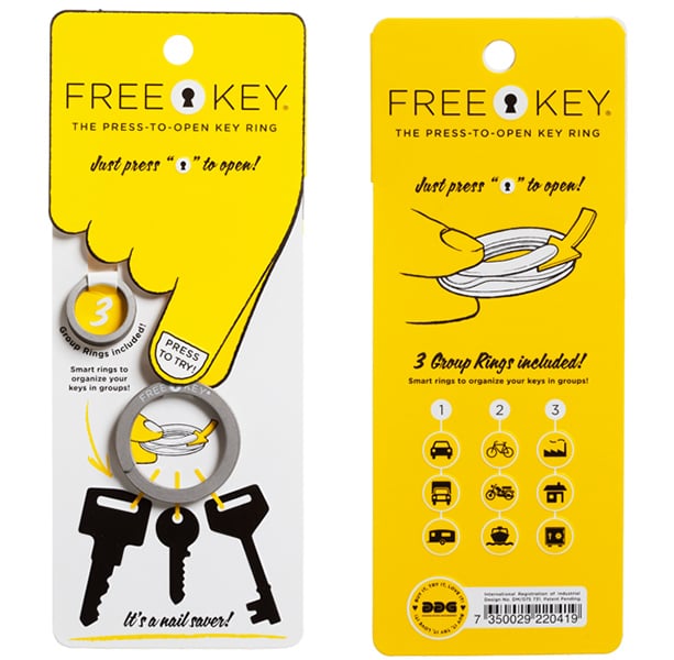 Freekey Key Ring
