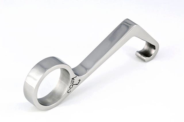 One-Handed Bottle Opener