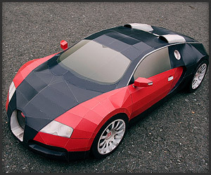 Papercraft Bugatti Veyron