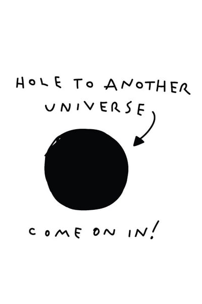 Hole to Another Universe