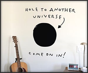 Hole to Another Universe