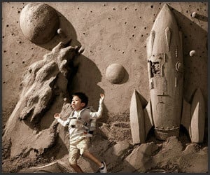 Sand Sculpture Detergent Ads
