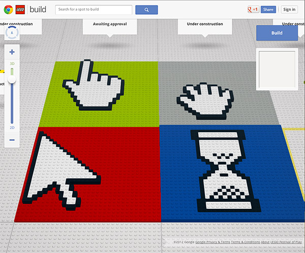 Google Chrome x LEGO: Build
