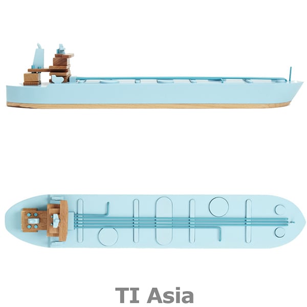 Wood Model Cargo Ships