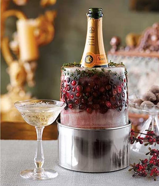  Ice Bucket Mold,Ice Mold Wine Bottle Chiller,Champagne