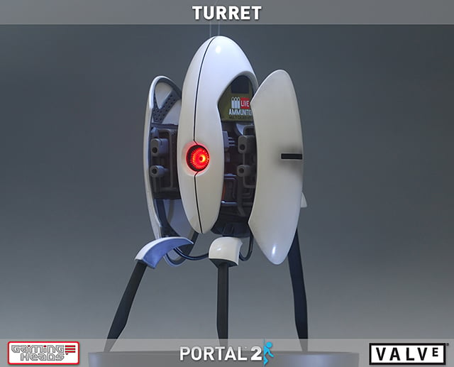Portal 2 Turret Replica