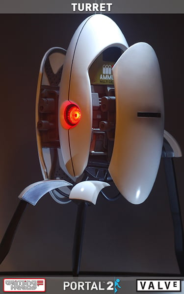 Portal 2 Turret Replica
