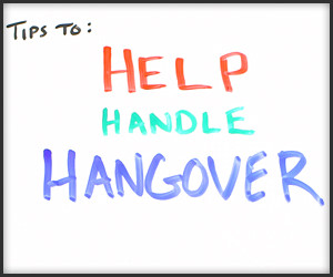 Scientific Hangover Cure