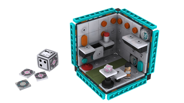 LEGO Portal 2 Concept