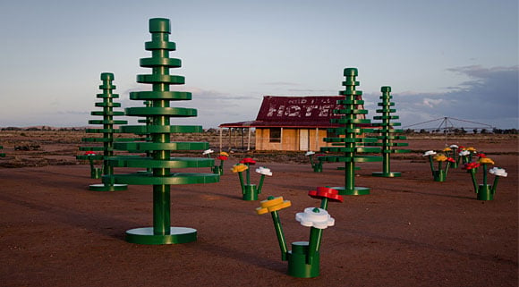 Life-Size LEGO Forest