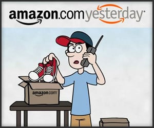 Amazon Yesterday Shipping