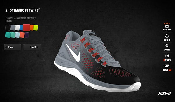 Nike Lunarglide+ 4 iD