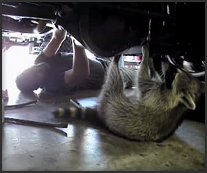 Raccoon Mechanic