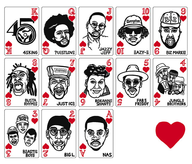 Hip Hop Playing Cards