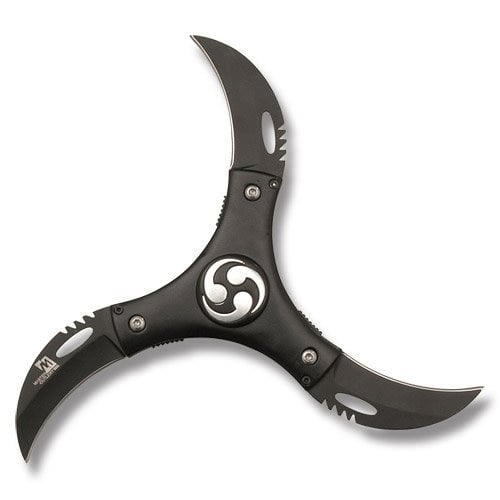 Triple-Blade “Throwing” Knife