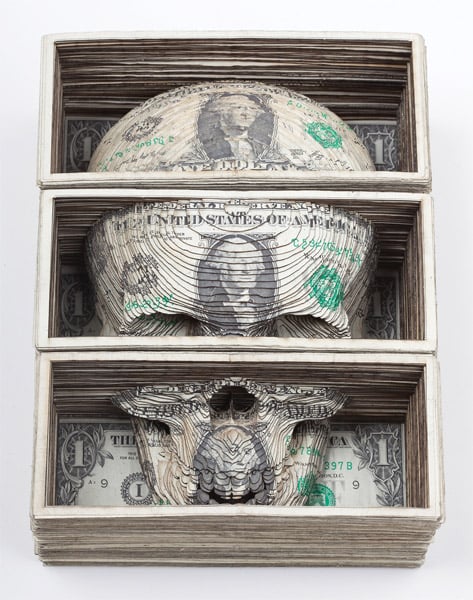 Laser Cut Dollar Sculptures
