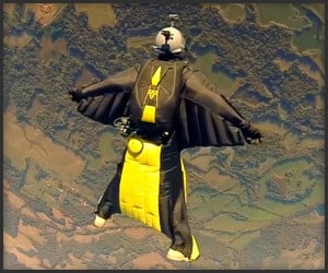 HALO Wingsuit Jump
