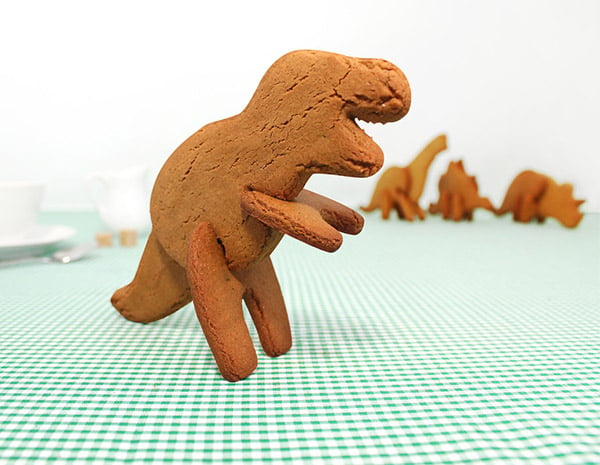 3D Dinosaur Cookie Cutters