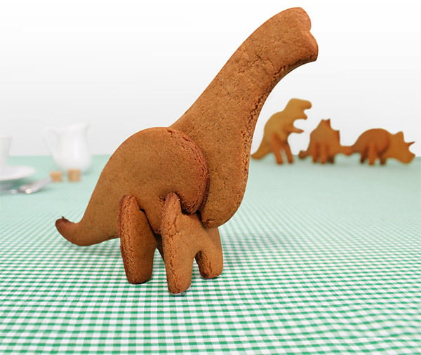 3D Dinosaur Cookie Cutters