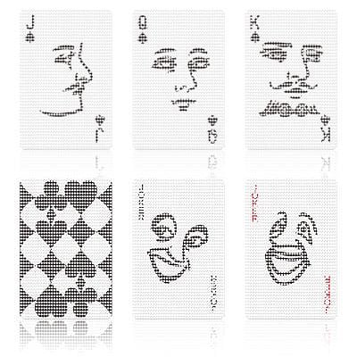 Poker Face Cards