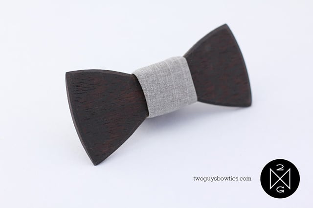 Wooden Bow Ties